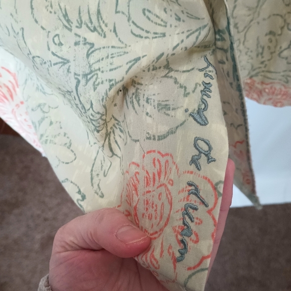 Toes On The Nose Dream Fit Coastline Shirt Mens XXL Hawaiian Tencel Linen Blend - Picture 7 of 12